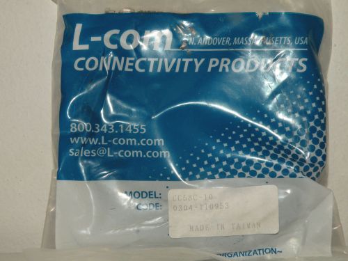 L-Com - CC58C-10 - Coaxial Cable Assembly
