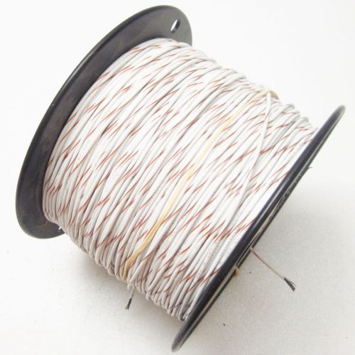 975 ft 18 AWG 1007/1569 Brown and White Wire 300 Volt Tinned Copper