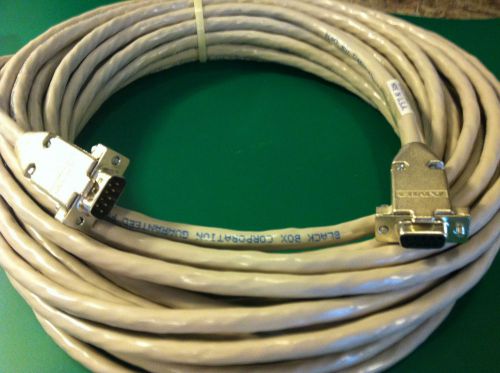 Black Box EDN12H-0050-MG (DB9M/F) - Extention Cable with EMI/RFI Hoods, 50&#039;