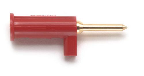 Pomona 3548-0 Pin Tip Plug With Safety Sleeve, Solderless, Black