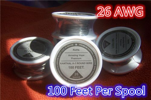 kanthal wire 26 Gauge,(0.4mm) AWG A1 Wire 100 feet [0.98Oz],Resistance Resistor