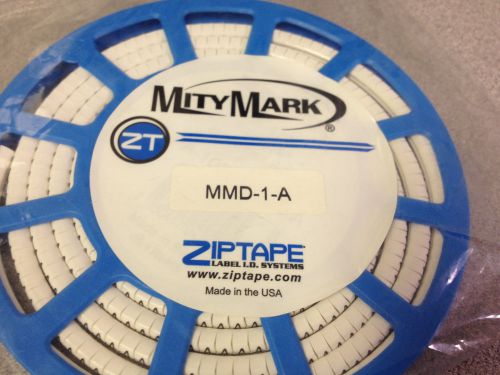 MITY MARK MMD1-A PVC Disc Wire Marker &#034;A&#034; 10-16AWG 500/ROLL *NEW IN PACKAGING*