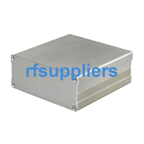 100*97*40mm(l*w*h) aluminum box enclousure silver case project electronic diy for sale