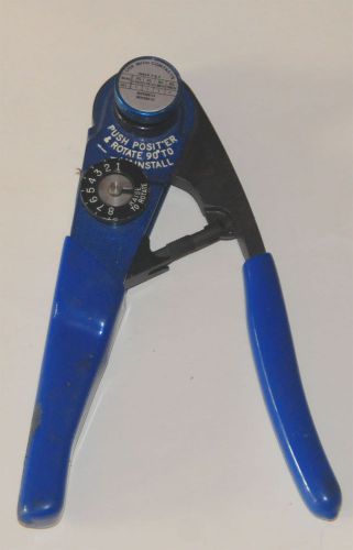 Astro M22520/2-01 Crimping tool with M24308/14/15 Positioner