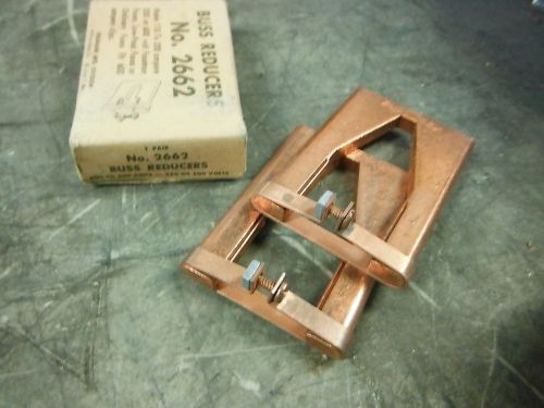Bussmann fuse reducers 2662 ~ 1 pair ~ new for sale