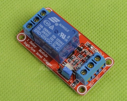 1pcs 5v 1-channel relay module with optocoupler h/l level triger for arduino for sale