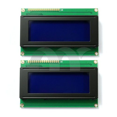 2 PCS 2004 20X4 Character LCD Module Display Blue Backlight For Arduino