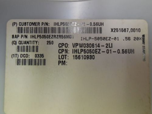 1000 PCS VISHAY IHLP-5050EZ-01-0.56UH