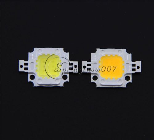 New 2 x cool white 10w 1000lm 6000k smd led flood light energy-saving lamp chips for sale