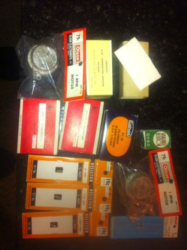Vintage Electronic Components Mint In The Package