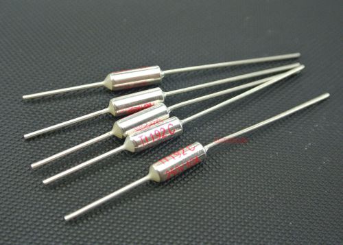 10pcs thermal cutoff ry tf 192°c 192 degc 10a 250v thermal fuse for sale