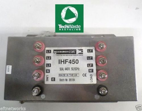 Roxburgh ihf 450 neutral 440v 50a 50/60hz 3 phase filter power conditioner t3-d3 for sale