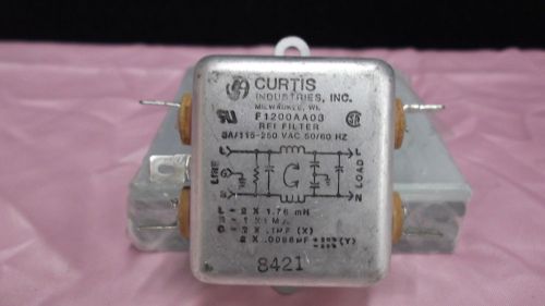 Rfi power line filter curtis model#  f1200aa03 for sale