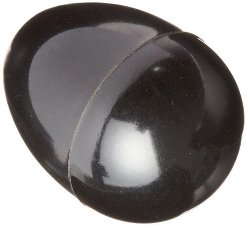 DimcoGray Black Phenolic Oval Tapered Knob Female, Brass Insert: 3/8-16&#034;Threa...