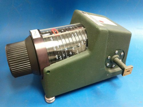 Fm  flann microwave model 22110 precision rotary vane attenuator 26.4 - 40.1 ghz for sale