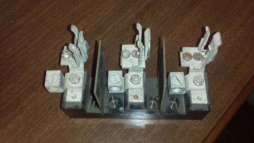 GENERAL ELECTRIC 208C1483 P2 (ONE PART) 3 PHASE FUSE HOLDER 60A 750V