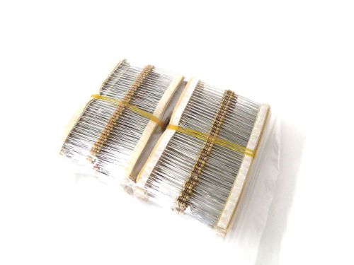 55value 1/2W Carbon Film Resistor Kit +/-5% 1100pcs 1 ohm - 1M ohm 22
