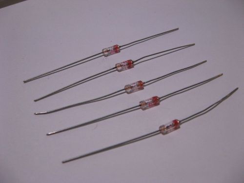 Lot of 5 AA119 Germanium Diode Point Contact Crystal Radio Detector - NOS