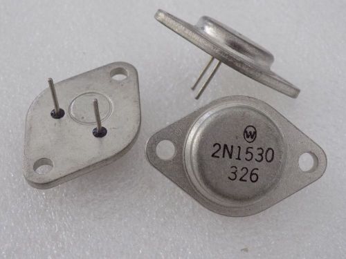 1x Welco 2N1530 PNP Power Transistor TO-3