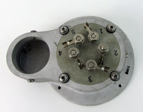 Eimac sk-500 air-system socket, cast aluminum body, (used in ham radio) for sale