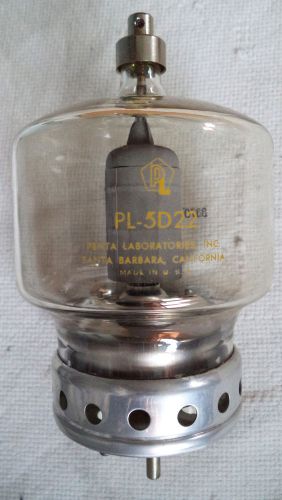 Used Penta Labs PL-5D22 or 4-250A Beam Power Tube for Amplifier or Modulator