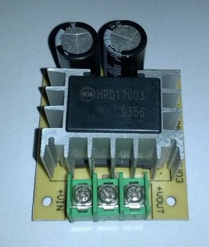 1x DC power Converter 15-50V to 12v 3A step down Power Supply module