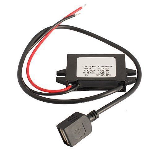 2015 car charger converter 12v to 5v 3a 15w step down module for sale