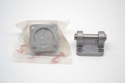 Lot 2 new norgren qa/8040/23 double acting mounting clevis for cylinders b384456 for sale