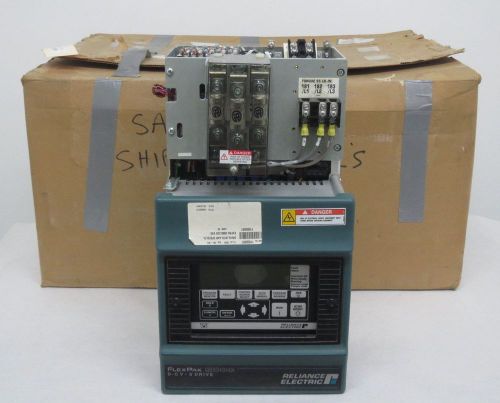 New reliance 20fn4042 flexpak 3000 10 / 20hp 500vdc 33a 38a dc drive b296896 for sale