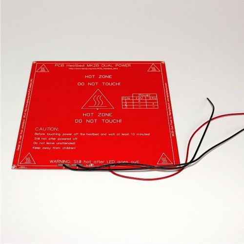 Mk2b heatbed heat bed hot plate pcb for prusa mendel 12v 24v reprap 3d printer for sale