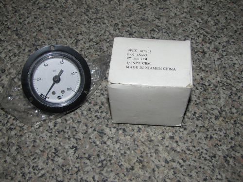 USG 0-100 PSI  GAGE  GAUGE - 2&#034; - P/N 1X553- NEW