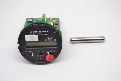 DET-TRONICS U9500C3002 U9500A INFINITI OXYGEN O2 GAS TRANSMITTER PART B477643