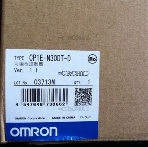 NEW OMRON PROGRAMMABLE CONTROLLER CP1E-N30DT-D