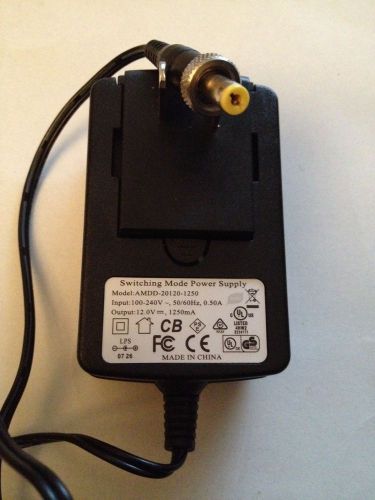 Amdd-20120-1250 switching mode power supply o/p 12v dc 1250ma for sale