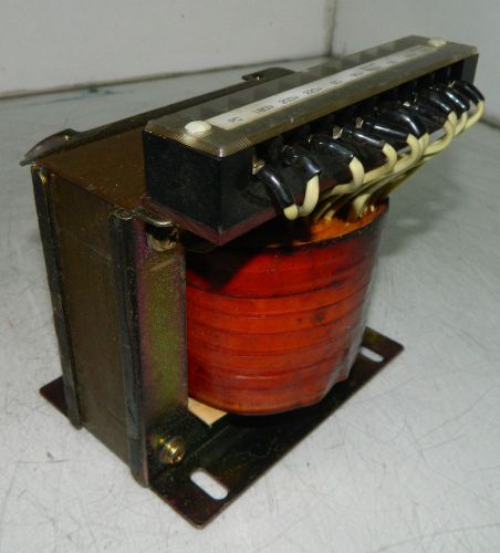 Nunome 500 va 1 phase industrial control transformer, nesb-a, used, warranty for sale