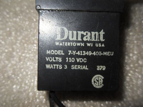 (RR13-3) 1 USED DURANT 7-Y-41349-405-MEU 7-DIGIT COUNTER
