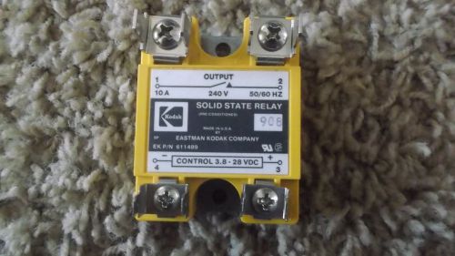 KODAK SOLID STATE RELAY 908 10A 240V 50/60HZ