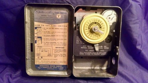 Intermatic T101 Time Switch, 40 Amps, 125 Volts