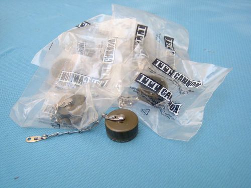 ITT CANNON CONNECTOR COVERS #CA121003-7 - NEW