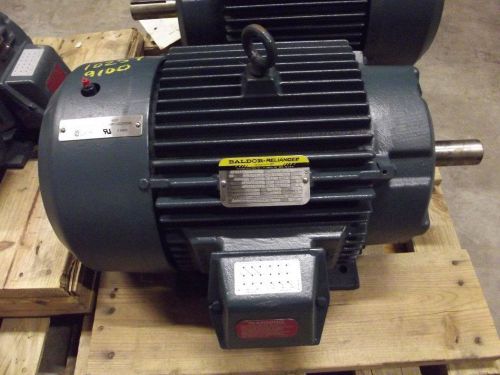 20hp baldor industrial electric ac motor &#034;severe duty&#034; tefc  1760 rpm  60hz  3ph for sale