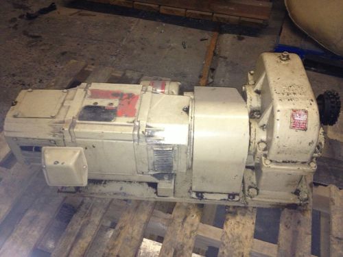 7.5 Hp Reliance Super RPM DC Motor with Grant Gear Works Helical Reducer