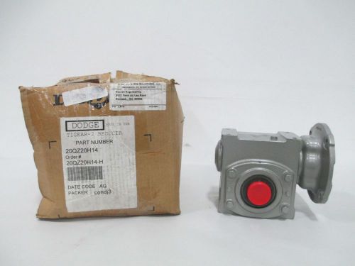 New dodge 20qz20h14 tigear 2 worm 1.34hp 20:1 143-145tc gear reducer d258521 for sale