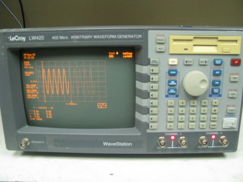Lecroy lw420a arbitrary waveform generator 2ch 6khz to 400mhz - dm3 for sale