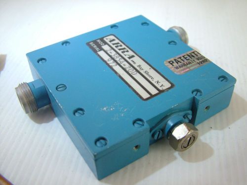 VARIABLE ATTENUATOR 0 - 20db 750MHz - 2GHz N TYPE ARRA 2-3854-20D + CABLE