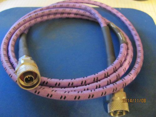 GORE PHASEFLEX OSQ01Q01072.0 MICROWAVE / RF TEST CABLE ASSEMBLY 72&#034; LENGTH