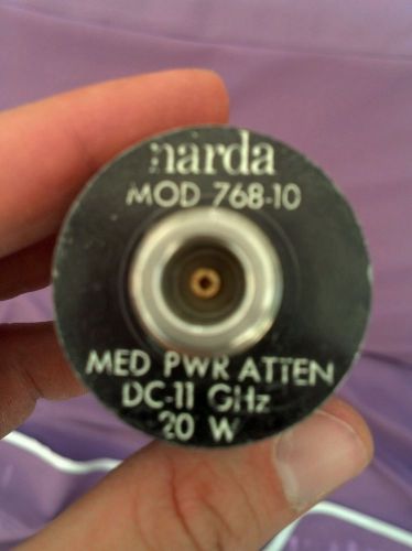 Narda Microwave 768-10 11 GHz 20 Watt Fixed Attenuator