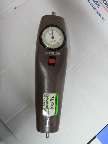 Chatillon dynamometer 1 kg x 10 gr dpp-1 kg tension compression for sale