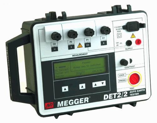 Megger det2/2, digital high sensitivity ground resistance tester for sale