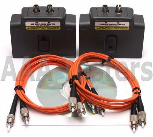 Ideal lantek 6 6a 7 7g multimode fiber adapter set 850nm / 1300nm for sale