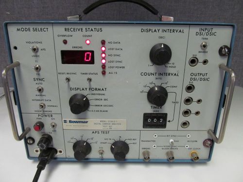 Bowmar 273a-2 digital carrier analysis test set  (tested) for sale